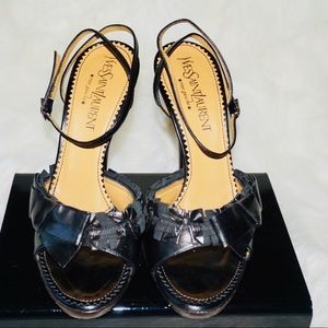 Yves Saint Laurent Leather Heels
